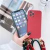 Cell Phone Straps Charms Luxury Marble Agate Chain Crossbody Lanyard Case For 14 13 Pro Max 12 Mini 11 X 7 8Plus Liquid Silicone Cover