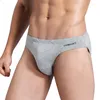 Underpants 3pcs/pacote de calcinha masculina algodão respirável masculino confortável calcinha sólida lingerie lingerie plus size