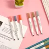 Surligneurs JIANWU 6pcsset Morandi stylo fluorescent de haute qualité mignon créativité surligneur stylo journal stylos fournitures d'art kawaii J230302