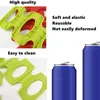 Table Mats 3 Pcs Silicone Can Rack Bottle Stacking Mat Kitchen Cupboard Organiser For Drinks And Beer