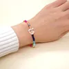 Strand Go2Boho Crystal Clear Beads Bracciale a cuore Gioielli di moda Braccialetti da spiaggia estivi con perline di vetro tagliato multicolore per le donne