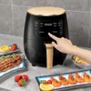 4.5lMultifunction Air Fryer Pan oil Health Fryeres Cooker Smart Touch LCDディープエアフライヤーフライドポテトのためのピザフライヤー241c