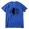 メンズTシャツCoolMind QI0233Aコットン半袖ルースメンシャツカジュアルオネック編集快適なTシャツティシャツ