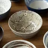 ボウル6.5インチ日本輸入ラーメンボウルセラミックビンテージスープホームディナーウェア陶器クリエイティブサラダフルーツミキシングコンテナ