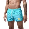 Men s shorts sport och fritid som kör fiess sommarstrandbräda shorts män simma stammar korta byxor manliga sport baddräkter herrar inaka power fbw0