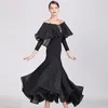 Stage Use elegante xale de borboleta vestido de baile latino mulheres dança rumba dança roupas espanholas flagmes de flamenco