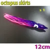 A -lokken lokt meer kleur Kies vissen octopus rokken maat 12 cm 26kinds 10pcSlot Soft Bait 230307