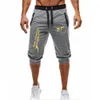 Heren shorts heren workout hardlopen shorts zachte 3/4 broek sportschool joggers korte joggingbroek mannen sport shorts 230307