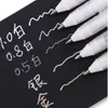 Stylos à encre gel Sakura Gelly Roll ic Stylo à surbrillance blanche Stylos à encre gel Marqueurs de couleur vive Stylo pour dessin Art Design Manga Fournitures Cadeaux J230306