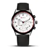 Wristwatches 2023 Fashion Womage Men Watches Casual Leather Straps Relogio Masculino Erkek Kol Saati Reloj Hombre