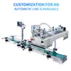 ZONESUN Pneumatic Piston Liquid Filler Shampoo Water Wine Milk Juice Vinegar Oil Detergent Soap Filling Machine ZS-YT1