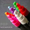 하이 라이터 Haile Liquid Chalk Erasable LED 형광펜 형광성 마커 펜 아트 페인트 화이트 보드 광고 칠판 (36mm) J230302