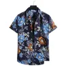 Skjortor Spring and Summer Beach Flowers Shirt Hawaiian Mens Stor storlek Special Ocn Club Party Wear Drop Delivery Wedding Events Clothi Dhaag