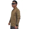 Men's Casual Shirts P002 VS Tactical Combat Rugby Long Sleeve Range RG US Army 230306