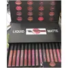 Lipstick 16 Cores /Definir Líquido Lip Gloss Beauty Make Up à prova d'água Longa Lipgloss Trophy Wife Vixen Drop Drop Health Dh8iU