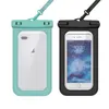 Candy Color Waterproof Phone Cases Bag With Lanyard PVC Beach Waterproofs Bag For iPhone11 12 13 14 Pro Samsung S10