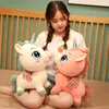 Multi-Size Carino Arcobaleno Unicorno Peluche Bambola Giocattolo Ragazza Cuscino Pony Ragdoll Regalo di Festa UPS Gratuito 30 cm 40 cm 50 cm