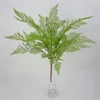 装飾的な花1PC人工植物ペルシャシダはオフィスホームウェディング装飾ポグラルの小道具を去ります