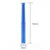 Cool Colorful Aluminium Alloy Pipes Digger Tooth Dry Herb Tobacco Catcher Taster Bat One Hitter Portable Smoking Tube Cigarette Holder Dugout Tips DHL
