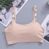 Bustiers Corsets Soutiens-Gorge Réglables Pour Femmes Glace Soie Push Up Soutien-Gorge Top Tops Courts Sous-Vêtements Fitness Courir Bralette Femme Brassière