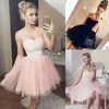 Casual Dresses Women Cascading Ruffle Mesh Short A Line Dress Summer Backless Strapless Sweet Evening Party High Waist Mini