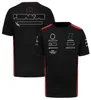 Motorsports Formula One 2023 F1 Racing T-shirts Les fans de l'équipe hommes et femmes sont des vêtements d'été respirants à séchage rapide.