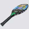 Tennis Rackets 3MADS Erson 18K PRO Beach Tennis Racket Carbon Fiber 18K Professional 22mm Soft EVA Core Carbon Frame Advanced Paddle 230307