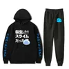 Women's Two Piece Pants That Time I Got Reincarnated As A Slime Harajuku Printed Two-piece Sweatshirt Sets Winter Hoodie Pant SetsWomen's