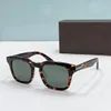 0751 シャイニーブラックスモークサングラス男性用 Dax メガネ gafas de sol デザイナーサングラス UV400 メガネボックス付き