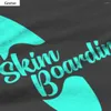 Erkek Tişörtleri Toptan Skimboard Uzun T-Shirt Çiftleri Üstler Yaz 90'lar Tees 105643 Erkekler GPLR