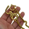 Key Rings Brass Wheat Wallet Jean Trousers Biker Chains Snake Chain D Shackle Connector Oval Sverige Nautical Carabiner Hook Ke Ke