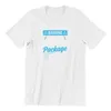 Hurtowe ostrzeżenie dla mężczyzn T-shirts Kupiłem pakiet napojów T-shirt Baseball Unisex Funny Anime Summer For Boy Men Odzież 103239 inwpinwp4bxj