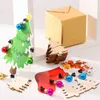 Christmas Decorations Promotion! 60 Pieces Halloween Wooden Slices Gift Tags Blank Wood Hanging Ornaments Cutouts Crafts With Twine R