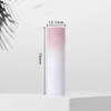 Storage Bottles 100Pcs Gradient Pink DIY Lipstick Tubes Empty Lip Containers 12.1mm Refillable Homemade Magnetic Button