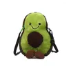 Avondtassen Koreaanse toastbrood Duck plush tas meisje 2023 Student messenger vrouwen schattige schouder