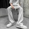 Herenbroek mannen ijs zijden joggingbroek heren sporten casual mannelijke allmatch tracksuit bodems man dweilen broek sportkleding joggingbroek z0306