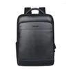 School Bags 2023 Fashion Cow Genuine Leather Men Backpacks Real Natural Student Backpack Boy Large Computer Laptop Bag