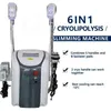 Cryolipolysis Cavitation Machine Lipo Laser Fat Burning Radio Frequency Skin Drawing Machines Cryo 2 Handle