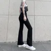 Jeans pour femmes Taille basse Femmes Baggy 2023 Mode Pantalon à jambe droite Y2K Denim Pantalon Vintage Lâche Noir Lavé Maman