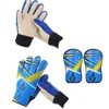 Спортивные перчатки детские футбольные вратальные перчатки Гуанты де Портеро для детей 516 лет мягкой катания Sp 230307