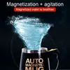 Vattenflaska Automatisk självrörande magnetisk mugg Kreativ rostfritt stål Kaffemjölk Mixing Cup Blender Lazy Smart Mixer Thermal 230307
