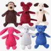 Giocattoli per cani mastica animali da compagnia peluche da masticare Squeak resistente all'usura simpatico orso per cuccioli Teddy forniture interattive 230307