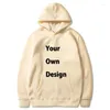 Men's Hoodies CYXZFTROF Men&Women Fashion Printing Your Like Po Or Logo Own Design Hoody Hip Hop Casual Pullover Sweatshirts