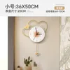 Wandklokken Creatieve klok woonkamer Home Fashion 2023 Modern Minimalistisch Mute Watch