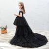 Boho Flower Girl Dresses for Weddings Cheap Girl Pageant Gowns Lace and Chiffon Little Girls Beach Wedding Dresses