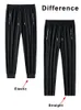 Pantalon masculin poches zip poches de survêtement pour hommes de sport de sport