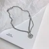 Pendentif Colliers Femme Étoiles Collier Femmes Chaîne Ronde Amoureux Bijoux De Mariage Couleur Argent À La Mode Kpop Partie Métal Halskette