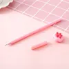 Jel Pens 1 PCS lytwtw's jel kalem karikatür yaratıcı sevimli kawaii pençe pençe ofis okul kırtasiye kara kedi tatlı güzel j230306