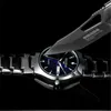 Montre-bracelets Watchs Watchs Top Quality en acier inoxydable Black Wrist pour hommes et femmes bracelet féminin Reloj Hombre Lover Saat