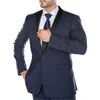 Costumes pour hommes hommes sur mesure châle revers homme bordeaux marié Tuxedos mariage/bal 2 pièces (veste pantalon cravate) E241